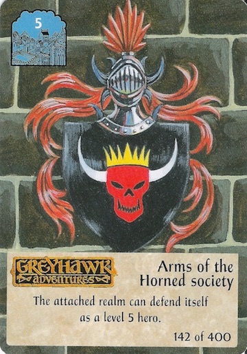 Arms of Horned Society