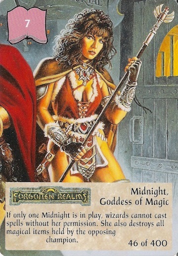 1st Edition Midnight, Goddess of Magic