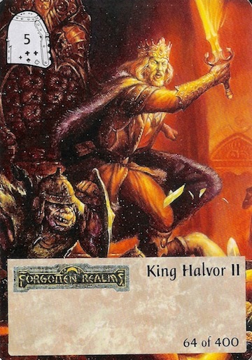 1st Edition King Halvor II