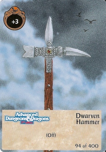 1st Edition Dwarven Hammer