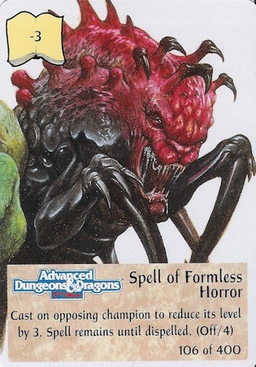 1st Edition Spell of Formless Horror