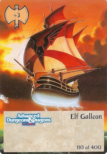 1st Edition Elf Galleon