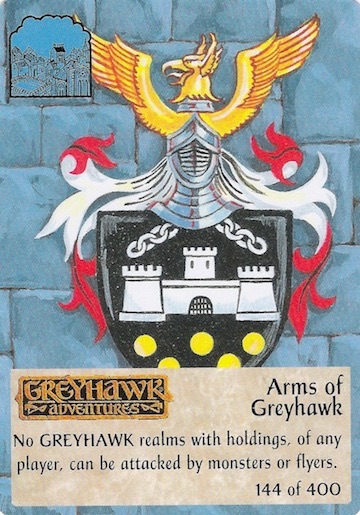 1st Edition Arms of Greyhawk