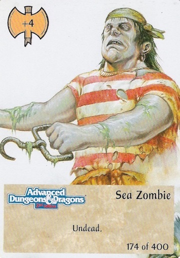 1st Edition Sea Zombie