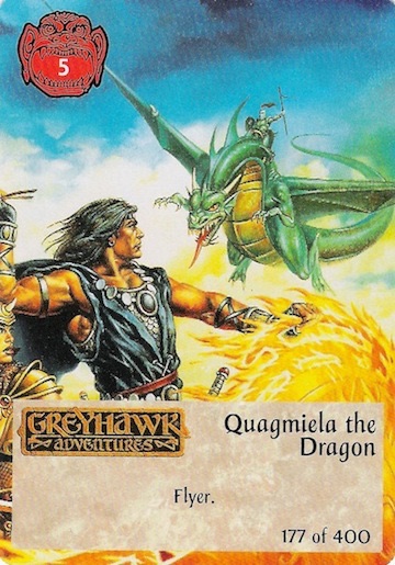 1st Edition Quagmiela the Dragon