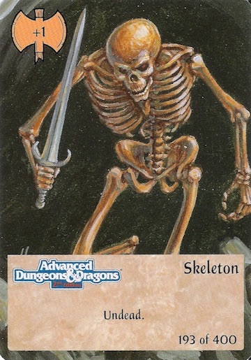 1st Edition Skeleton