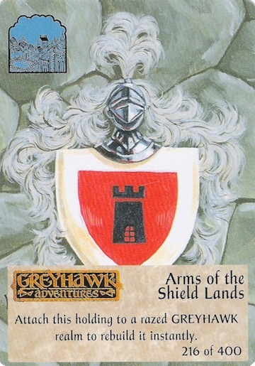 1st Edition Arms of Shield Lands