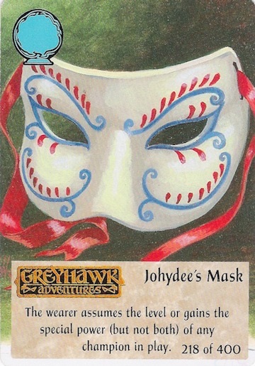 Johydee's Mask