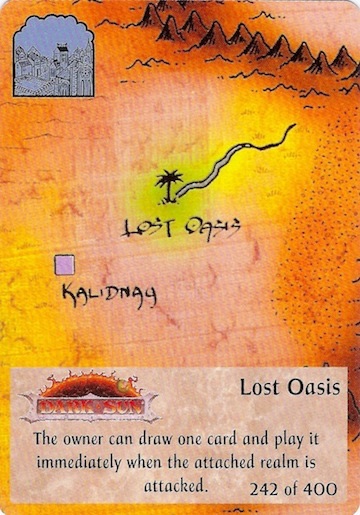 1st Edition Lost Oasis