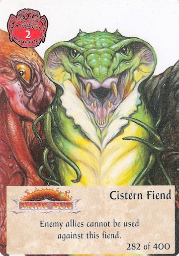 1st Edition Cistern Fiend