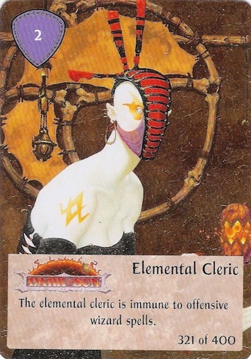 1st Edition Elemental Cleric