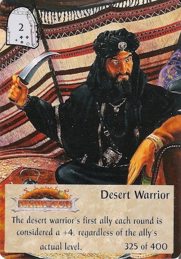 1st Edition Desert Warrior