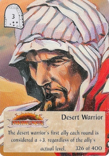 1st Edition Desert Warrior