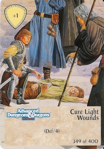 1st Edition Cure Light Wounds