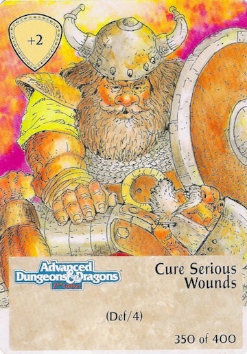 1st Edition Cure Serious Wounds