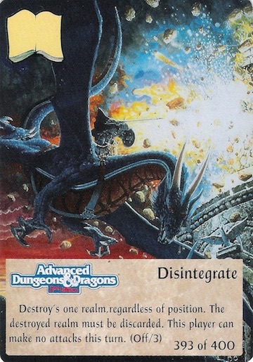 1st Edition Disintegrate