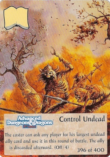 1st Edition Control Undead