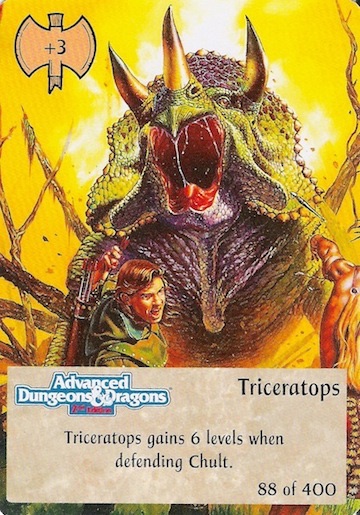 2nd Edition Triceratops