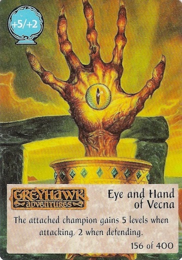 2nd Edition Eye & Hand of Vecna