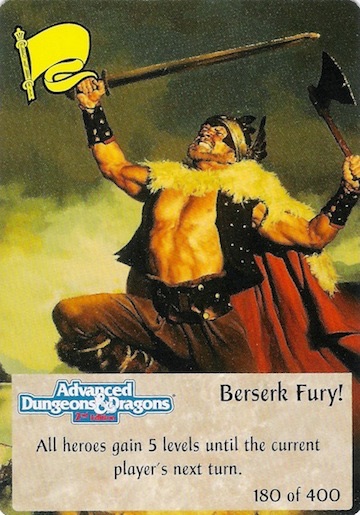 2nd Edition Berserk Fury!