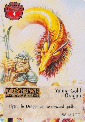 2nd Edition Young Gold Dragon