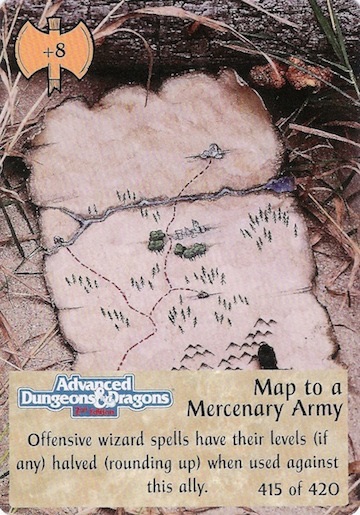 2nd Edition Map to a Mercenary Army