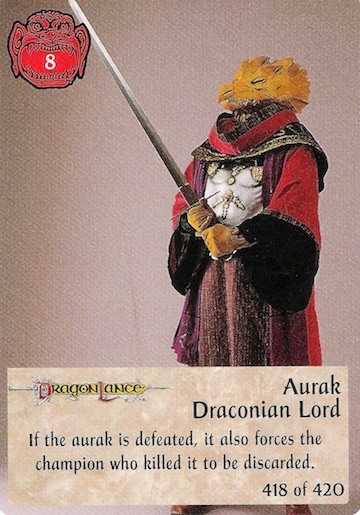 2nd Edition Aurak Draconian Lord