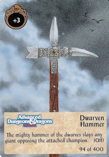 3rd Edition Dwarven Hammer