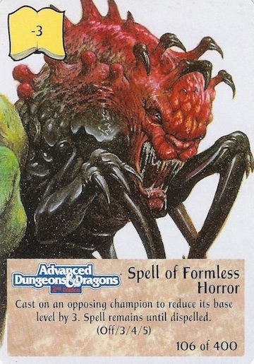 3rd Edition Spell of Formless Horror