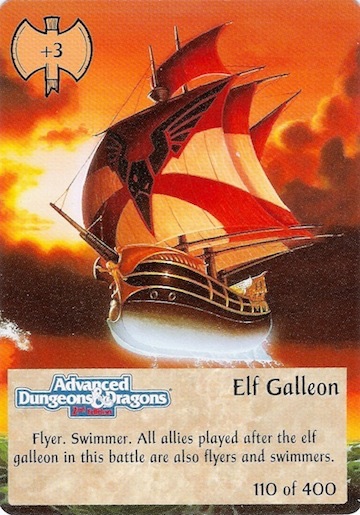 3rd Edition Elf Galleon