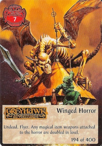 3rd Edition Winged Horror