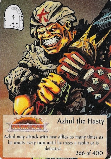 3rd Edition Azhul the Hasty