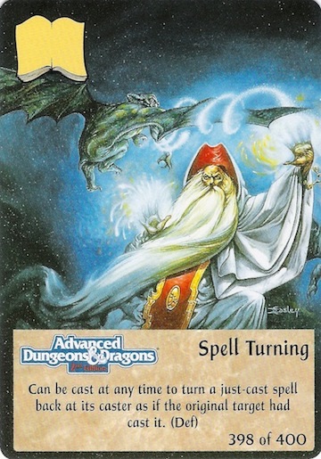 3rd Edition Spell Turning