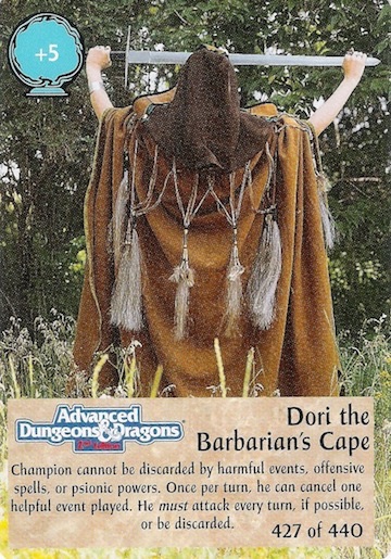 Dori the Barbarian's Cape