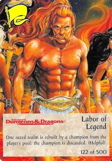 4th Edition Labor of Legend