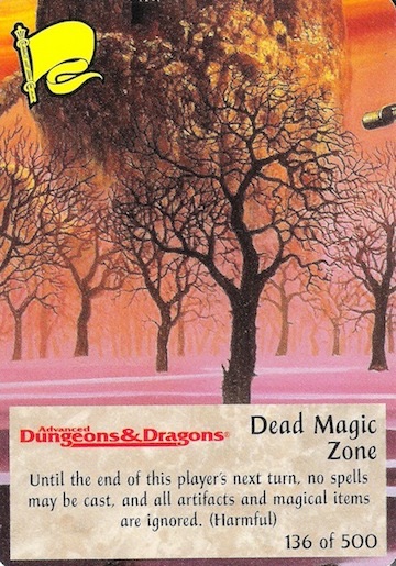 4th Edition Dead Magic Zone