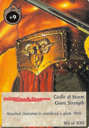 Girdle of Storm Giant Strength