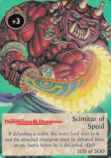 Scimitar of Speed