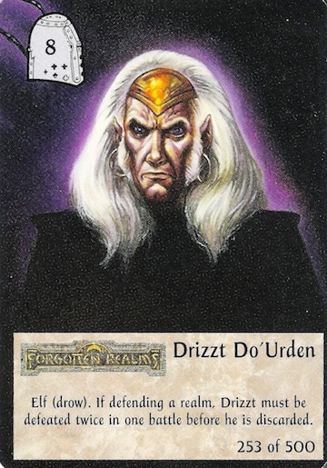 MTG Drizzt Card Drizzt Do'Urden Magic: The Gathering Card - Adventures In The Forgotten Realms Set - Near Mint Condition Drizzt Do'urden Power MTG Drizzt Card Drizzt Do'Urden Magic: The Gathering Card - Adventures In The Forgotten Realms Set - Near Mint Condition Drizzt Do'urden Power
