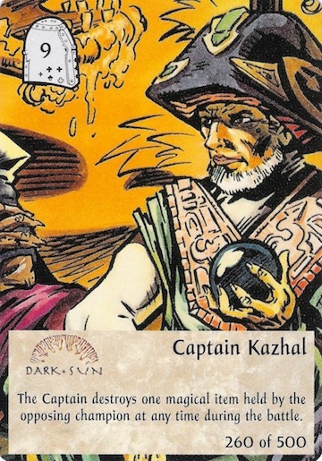 4th Edition Captain Kazhal