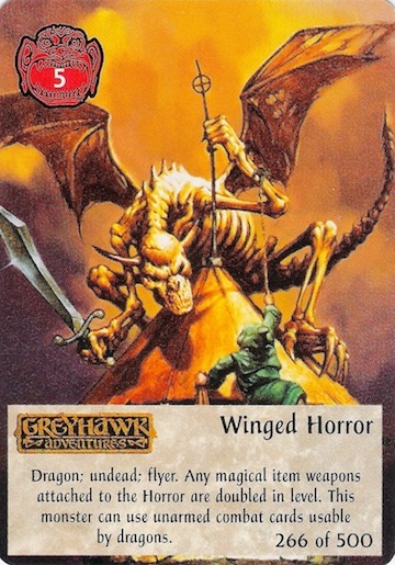 4th Edition Winged Horror