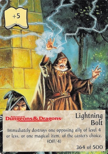 4th Edition Lightning Bolt