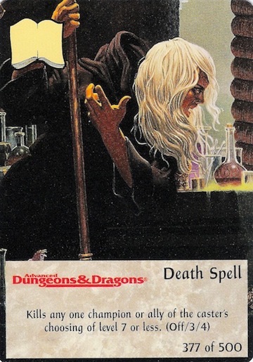 4th Edition Death Spell