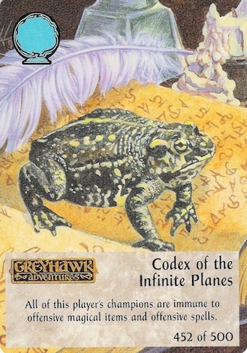 Codex of the Infinite Planes
