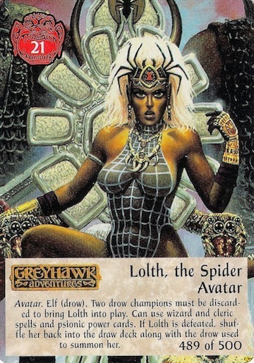 Lolth, the Spider Avatar