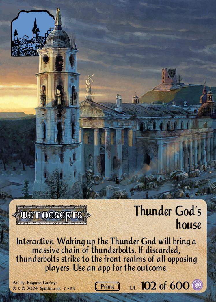 Level 4 Thunder God's house