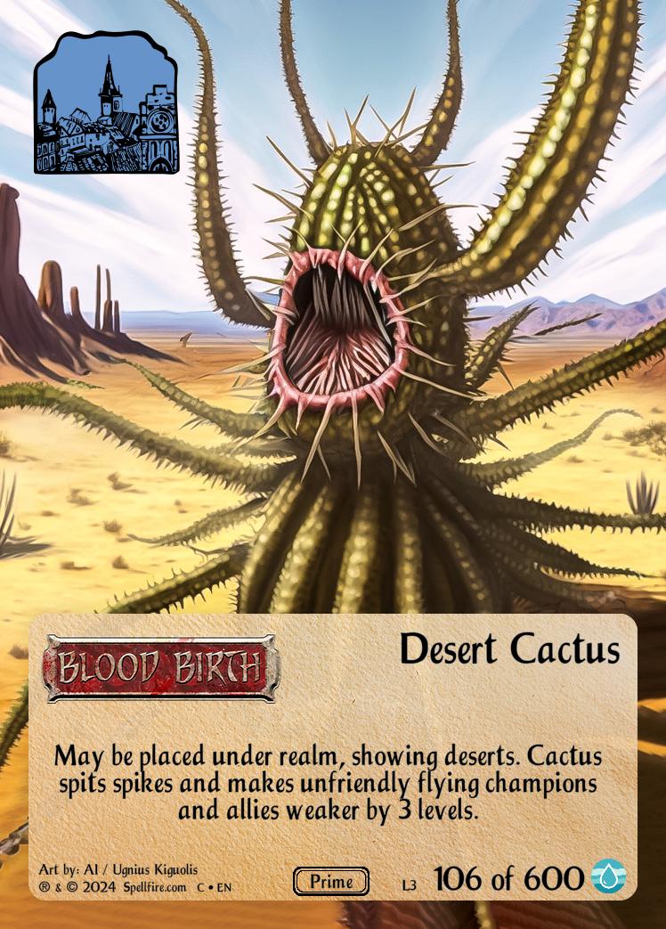 Level 3 Desert Cactus