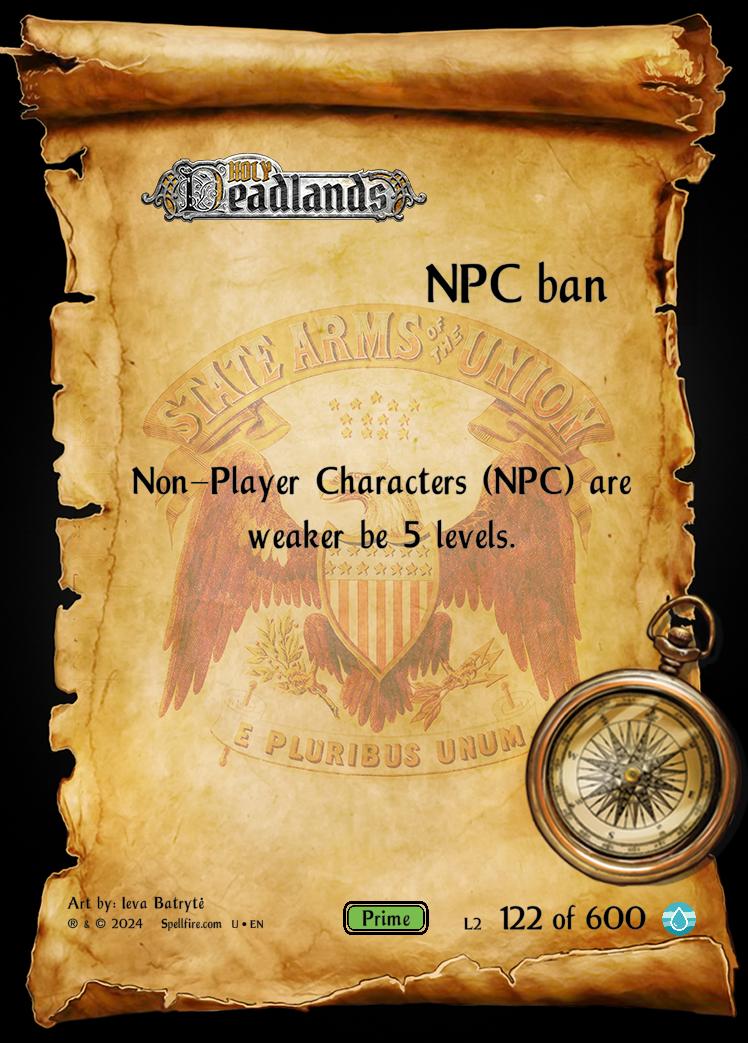 Level 2 NPC ban