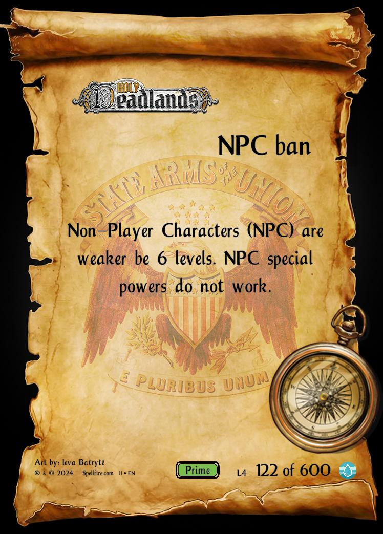 Level 4 NPC ban
