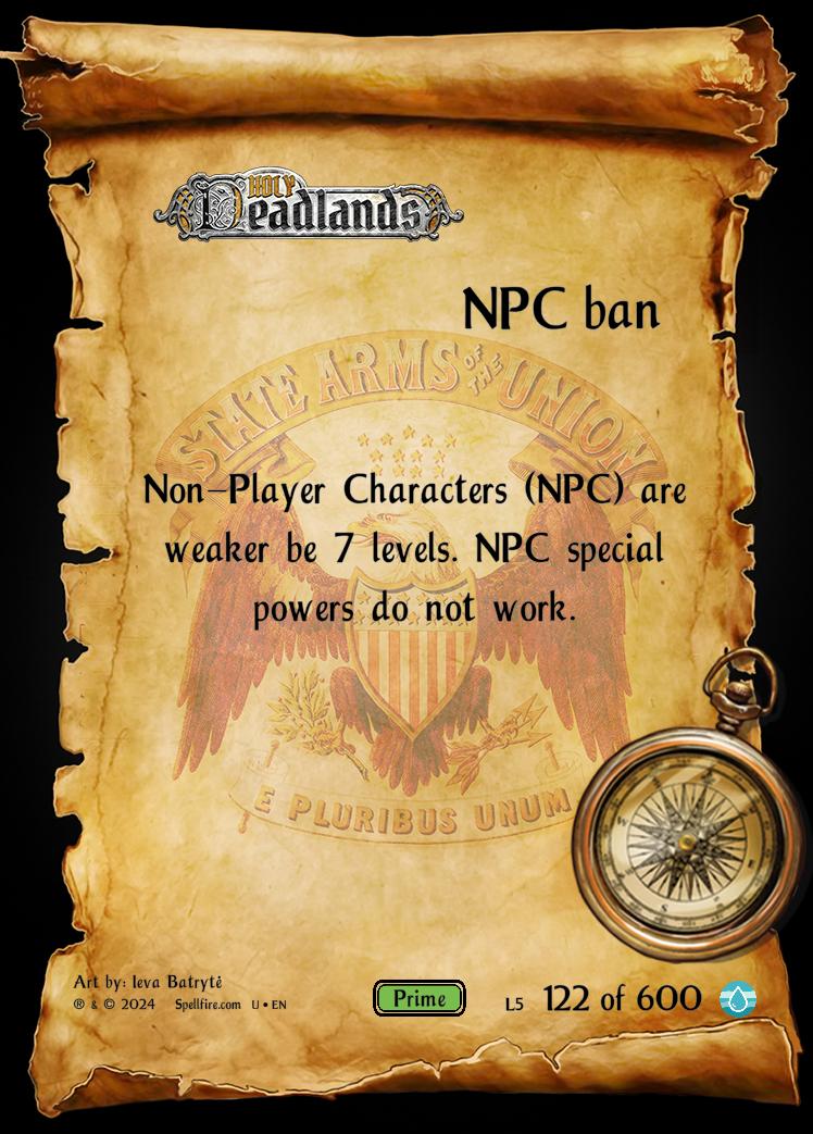 Level 5 NPC ban